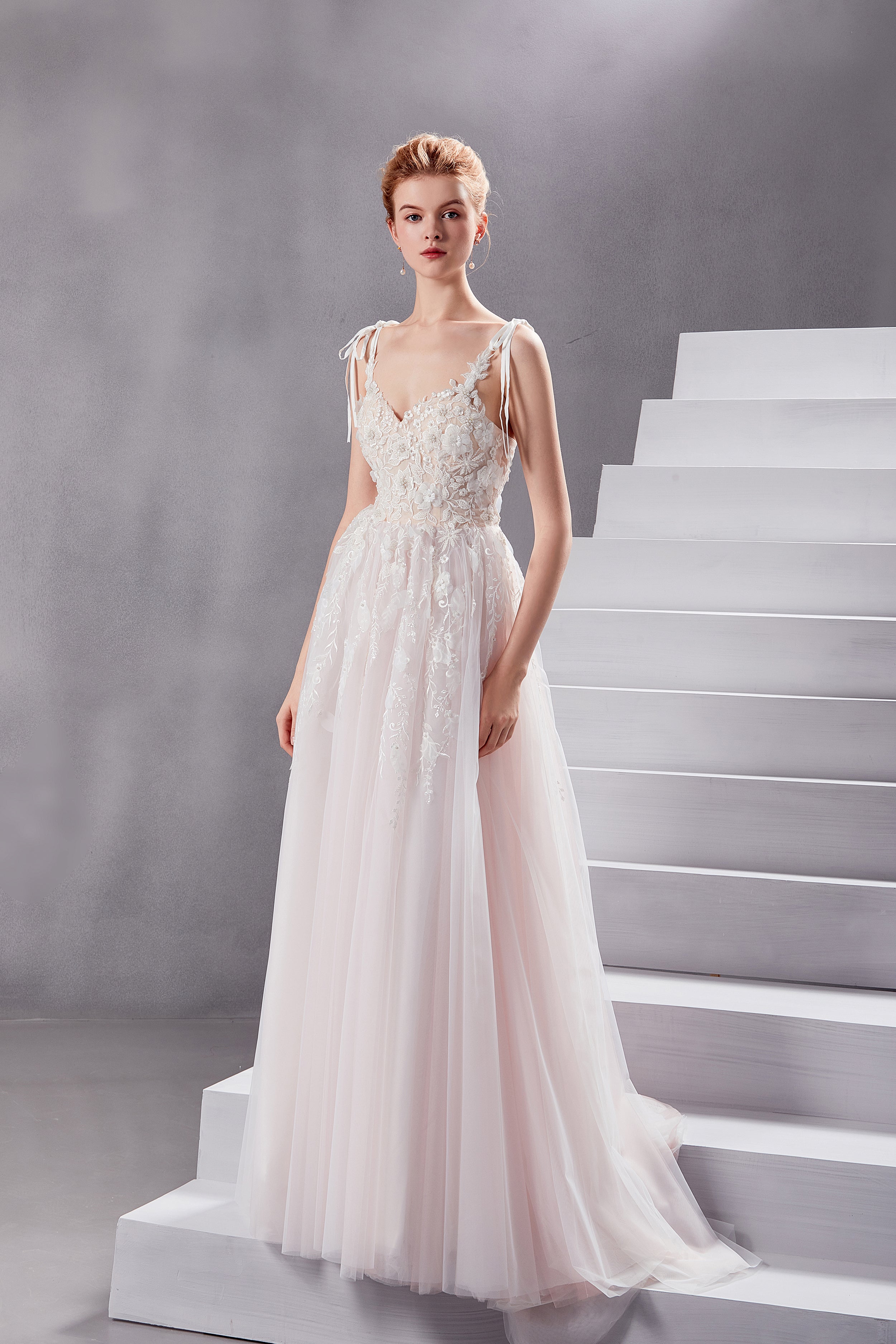 Beverly - Selena Huan 3D pearl and sequin beaded Floral Embroidery